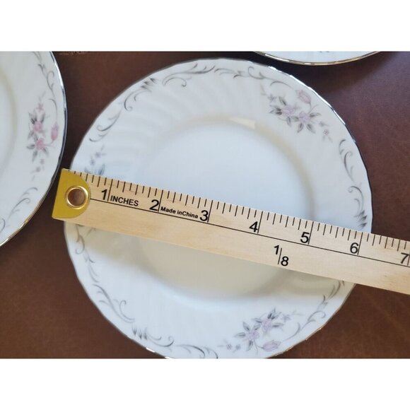 Vintage Gold Standard Genuine Porcelain China Set Of 4 Bread & Butter Plates 6" - Picture 10 of 11